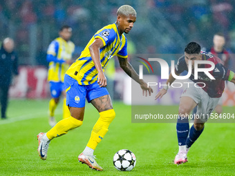 Pedrinho of FC Shakhtar Donetsk during the UEFA Champions League 2024/25 League Phase MD1 match between Bologna FC and FC Shakhtar Donetsk a...