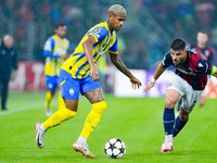 Pedrinho of FC Shakhtar Donetsk during the UEFA Champions League 2024/25 League Phase MD1 match between Bologna FC and FC Shakhtar Donetsk a...