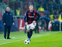 Sam Beukema of Bologna FC during the UEFA Champions League 2024/25 League Phase MD1 match between Bologna FC and FC Shakhtar Donetsk at Stad...