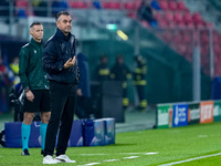 Marino Pusic head coach of FC Shakhtar Donetsk looks on during the UEFA Champions League 2024/25 League Phase MD1 match between Bologna FC a...