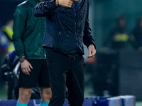 Marino Pusic head coach of FC Shakhtar Donetsk gestures during the UEFA Champions League 2024/25 League Phase MD1 match between Bologna FC a...