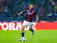 Dan Ndoye of Bologna FC during the UEFA Champions League 2024/25 League Phase MD1 match between Bologna FC and FC Shakhtar Donetsk at Stadio...