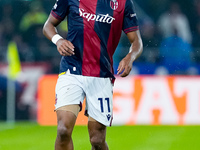 Dan Ndoye of Bologna FC during the UEFA Champions League 2024/25 League Phase MD1 match between Bologna FC and FC Shakhtar Donetsk at Stadio...