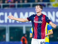 Giovanni Fabbian of Bologna FC looks dejected during the UEFA Champions League 2024/25 League Phase MD1 match between Bologna FC and FC Shak...