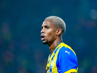 Pedrinho of FC Shakhtar Donetsk looks on during the UEFA Champions League 2024/25 League Phase MD1 match between Bologna FC and FC Shakhtar...