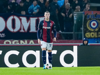 during the UEFA Champions League 2024/25 League Phase MD1 match between Bologna FC and FC Shakhtar Donetsk at Stadio Renato Dall'Ara on Sept...