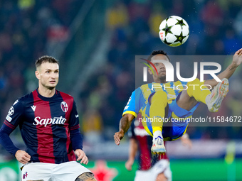 Newerton of FC Shakhtar Donetsk during the UEFA Champions League 2024/25 League Phase MD1 match between Bologna FC and FC Shakhtar Donetsk a...