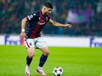 Riccardo Orsolini of Bologna FC during the UEFA Champions League 2024/25 League Phase MD1 match between Bologna FC and FC Shakhtar Donetsk a...