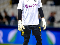 Borussia Dortmund goalkeeper Marcel Lotka during the match between Club Brugge and Borussia Dortmund at the Jan Breydelstadion for the Champ...