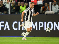 Teun Koopmeiners of Juventus during the UEFA Champions League 2024/25 League Phase MD1 match between Juventus and PSV Eindhoven at Juventus...