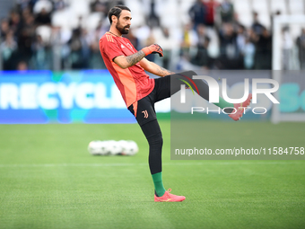 Carlo Pinsioglio of Juventus during the UEFA Champions League 2024/25 League Phase MD1 match between Juventus and PSV Eindhoven at Juventus...