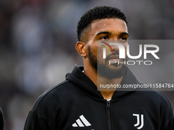 Gleison Bremer of Juventus during the UEFA Champions League 2024/25 League Phase MD1 match between Juventus and PSV Eindhoven at Juventus St...