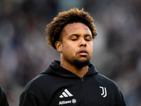 Weston McKennie of Juventus during the UEFA Champions League 2024/25 League Phase MD1 match between Juventus and PSV Eindhoven at Juventus S...