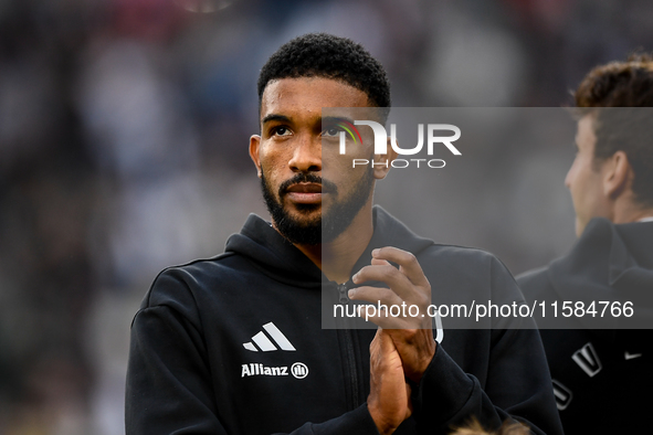 Gleison Bremer of Juventus during the UEFA Champions League 2024/25 League Phase MD1 match between Juventus and PSV Eindhoven at Juventus St...