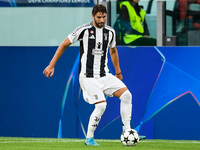 Manuel Locatelli of Juventus during the UEFA Champions League 2024/25 League Phase MD1 match between Juventus and PSV Eindhoven at Juventus...