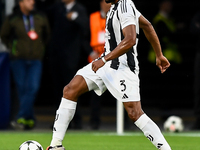 Gleison Bremer of Juventus during the UEFA Champions League 2024/25 League Phase MD1 match between Juventus and PSV Eindhoven at Juventus St...