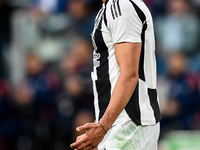 Dusan Vlahovic of Juventus during the UEFA Champions League 2024/25 League Phase MD1 match between Juventus and PSV Eindhoven at Juventus St...