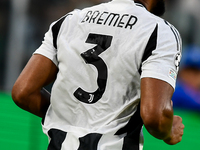 Gleison Bremer of Juventus during the UEFA Champions League 2024/25 League Phase MD1 match between Juventus and PSV Eindhoven at Juventus St...