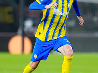 Artem Bondarenko of FC Shakhtar Donetsk during the UEFA Champions League 2024/25 League Phase MD1 match between Bologna FC and FC Shakhtar D...