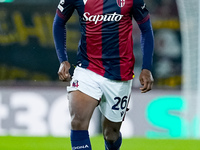 Jhon Lucumi of Bologna FC during the UEFA Champions League 2024/25 League Phase MD1 match between Bologna FC and FC Shakhtar Donetsk at Stad...