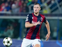 Sam Beukema of Bologna FC during the UEFA Champions League 2024/25 League Phase MD1 match between Bologna FC and FC Shakhtar Donetsk at Stad...