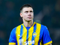 Mykola Matviyenko of FC Shakhtar Donetsk looks on during the UEFA Champions League 2024/25 League Phase MD1 match between Bologna FC and FC...