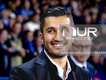 Borussia Dortmund trainer Nuri Sahin during the match between Club Brugge and Borussia Dortmund at the Jan Breydelstadion for the Champions...