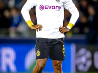 Borussia Dortmund forward Donyell Malen during the match between Club Brugge and Borussia Dortmund at the Jan Breydelstadion for the Champio...