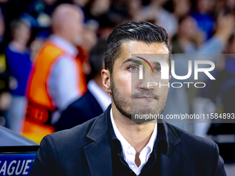 Borussia Dortmund trainer Nuri Sahin during the match between Club Brugge and Borussia Dortmund at the Jan Breydelstadion for the Champions...