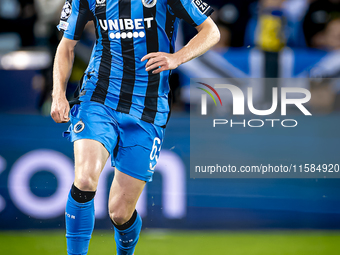 Club Brugge defender Joaquin Seys plays during the match between Club Brugge and Borussia Dortmund at the Jan Breydelstadion for the Champio...