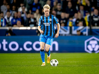 Club Brugge defender Joaquin Seys plays during the match between Club Brugge and Borussia Dortmund at the Jan Breydelstadion for the Champio...