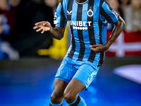 Club Brugge defender Joel Ordonez plays during the match between Club Brugge and Borussia Dortmund at the Jan Breydelstadion for the Champio...