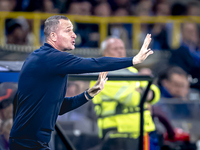 Club Brugge trainer Nicky Hayen during the match between Club Brugge and Borussia Dortmund at the Jan Breydelstadion for the Champions Leagu...