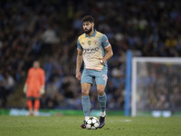 Josko Gvardiol #24 of Manchester City F.C. during the UEFA Champions League Group Stage match between Manchester City and Football Club Inte...