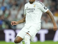 Eder Militao centre-back of Real Madrid and Brazil during the UEFA Champions League 2024/25 League Phase MD1 match between Real Madrid C.F....