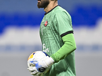 Ali Reza Safarbeiranvand of Tractor SC plays in the AFC Champions League elite football match between Qatar's Al Wakrah SC and Iran's Tracto...