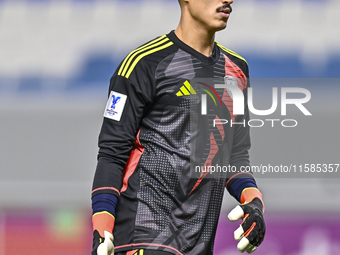 Mohammed Ahmed Albakri of Al Wakrah SC plays in the AFC Champions League elite football match between Qatar's Al Wakrah SC and Iran's Tracto...