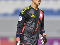 Mohammed Ahmed Albakri of Al Wakrah SC plays in the AFC Champions League elite football match between Qatar's Al Wakrah SC and Iran's Tracto...