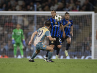 Henrikh Mkhitaryan #22 of Inter Milan during the UEFA Champions League League Stage match between Manchester City and Football Club Internaz...