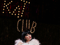 Actress Itati Cantoral attends the press conference 'Cabaret: The Broadway Musical' to announce her return to the musical theater stage at T...