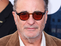 Andy Garcia arrives at the Los Angeles Premiere Of Apple TV+'s 'Wolfs' held at the TCL Chinese Theatre IMAX on September 18, 2024 in Hollywo...