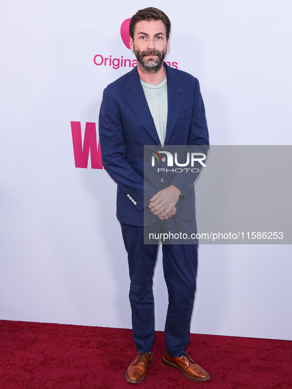 Jon Watts arrives at the Los Angeles Premiere Of Apple TV+'s 'Wolfs' held at the TCL Chinese Theatre IMAX on September 18, 2024 in Hollywood...