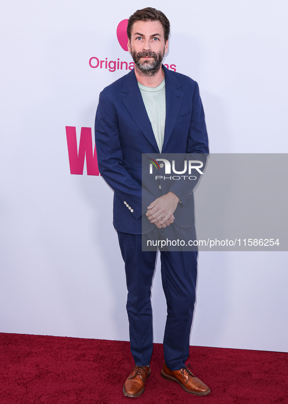 Jon Watts arrives at the Los Angeles Premiere Of Apple TV+'s 'Wolfs' held at the TCL Chinese Theatre IMAX on September 18, 2024 in Hollywood...