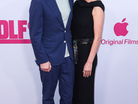 Jon Watts and Dianne McGunigle arrive at the Los Angeles Premiere Of Apple TV+'s 'Wolfs' held at the TCL Chinese Theatre IMAX on September 1...