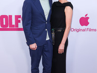 Jon Watts and Dianne McGunigle arrive at the Los Angeles Premiere Of Apple TV+'s 'Wolfs' held at the TCL Chinese Theatre IMAX on September 1...