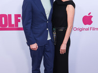 Jon Watts and Dianne McGunigle arrive at the Los Angeles Premiere Of Apple TV+'s 'Wolfs' held at the TCL Chinese Theatre IMAX on September 1...