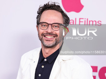 Nick Kroll arrives at the Los Angeles Premiere Of Apple TV+'s 'Wolfs' held at the TCL Chinese Theatre IMAX on September 18, 2024 in Hollywoo...