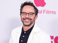 Nick Kroll arrives at the Los Angeles Premiere Of Apple TV+'s 'Wolfs' held at the TCL Chinese Theatre IMAX on September 18, 2024 in Hollywoo...