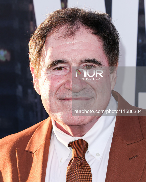 Richard Kind arrives at the Los Angeles Premiere Of Apple TV+'s 'Wolfs' held at the TCL Chinese Theatre IMAX on September 18, 2024 in Hollyw...