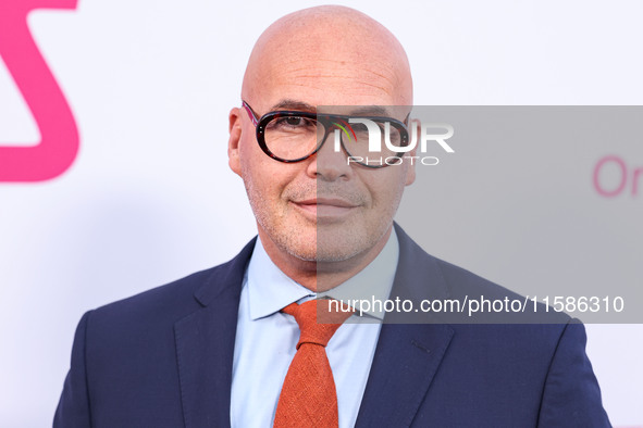 Billy Zane arrives at the Los Angeles Premiere Of Apple TV+'s 'Wolfs' held at the TCL Chinese Theatre IMAX on September 18, 2024 in Hollywoo...